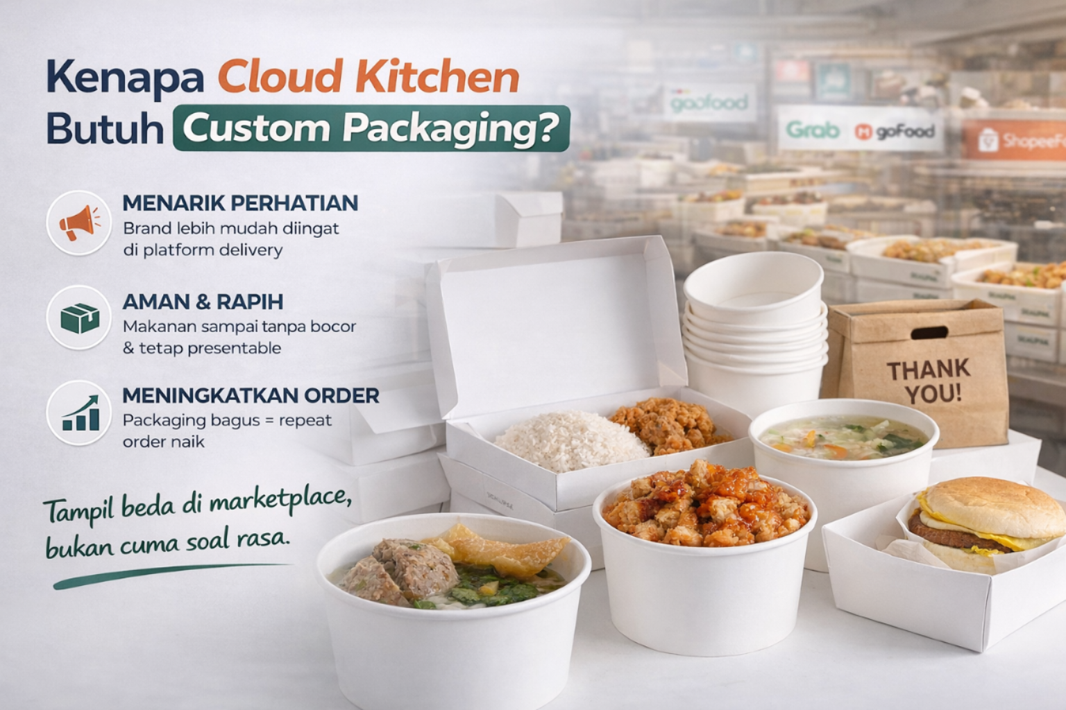 Custom packaging cloud kitchen SEALPAK